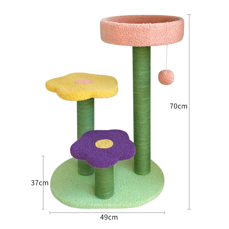 Cat Tower  Cat Scratch Board Wear-resistant Cat Climbing Tree